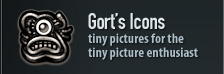 gort's icons - tiny pictures for the tiny picture enthusiast